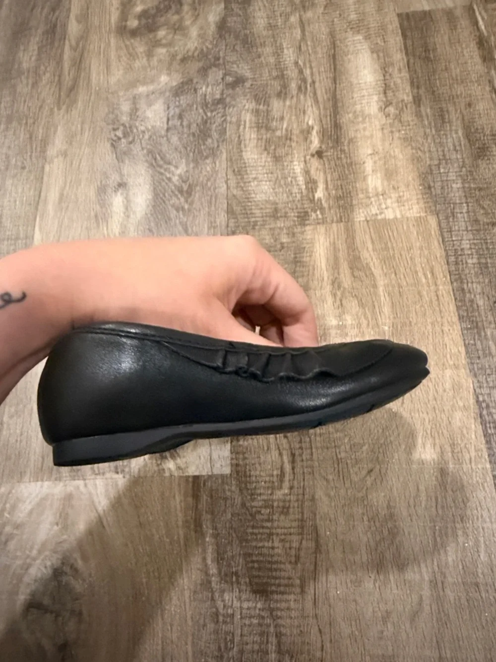 Harper Canyon Black Girls Mary Jane Ballet Flats with Elastic Strap